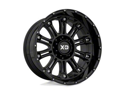 XD Hoss II Gloss Black Wheel; 20x10; -24mm Offset