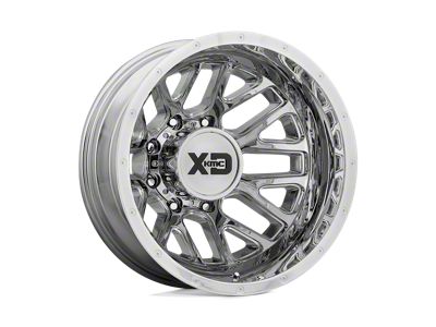 XD Grenade Dually Chrome Wheel; 17x6.5; -155mm Offset