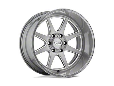 XD Pike Titanium Brushed Milled Wheel; 20x9; 0mm Offset