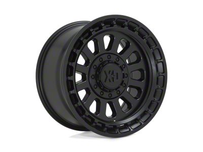 XD Omega Satin Black Wheel; 17x9; -12mm Offset