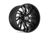 XD Tension Gloss Black Milled Wheel; 20x10; -18mm Offset