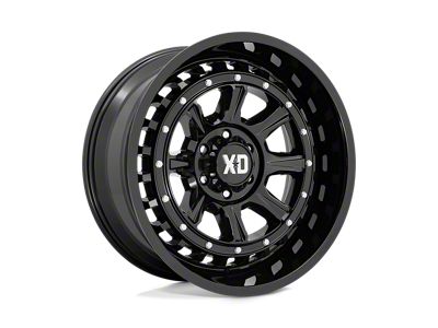 XD Outlander Gloss Black Wheel; 20x10; -18mm Offset