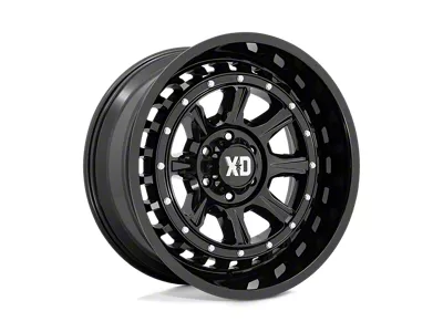 XD Outlander Gloss Black Wheel; 22x10; -18mm Offset