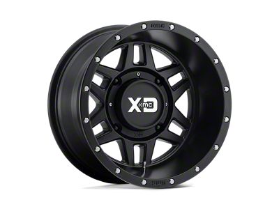 XD Machete Satin Black Wheel; 15x7; 35mm Offset