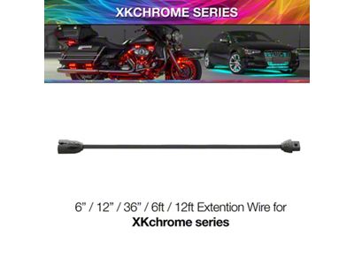 XK Glow 12 Foot - 4 Pin Extension Wire for - XK-4P-WIRE-12FT