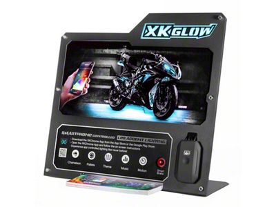 XK Glow 2nd Gen Metal Countertop Display R6 - XK-DIS2-R6