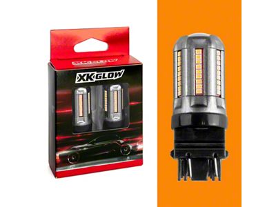 XK Glow 2pc Amber 3157 Auto Bulb - 3157-A