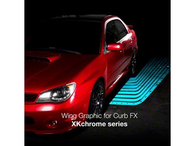 XK Glow 2pc CurbFX Film+Optic Angel Wing Style - CFX-FILM-WING