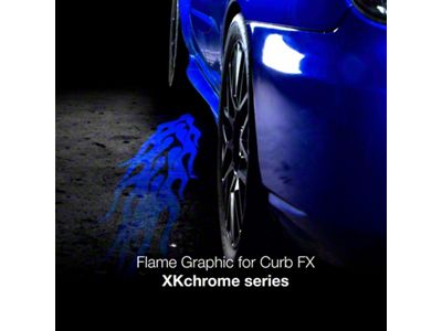 XK Glow 2pc CurbFX Film+Optic Flame Style - CFX-FILM-FLAME