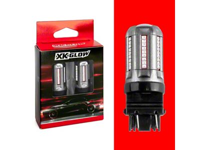 XK Glow 2pc Red 3157 Auto Bulb - 3157-R