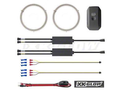 XK Glow 2x80mm - RGB Switchback Halo Million Color - Smartphone - XK042008-80
