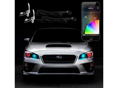 XK Glow App Controlled RGB Demon Eye Kit (Universal; Some Adaptation May Be Required)