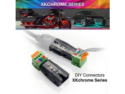 XK Glow 4 Pin DIY Connectors - 4P-DIY