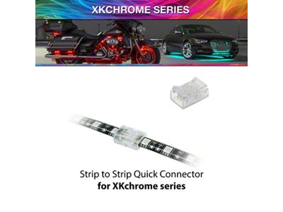 XK Glow 4 Pin Quick Connector- Strip to Strip - 4P-CNT-SS