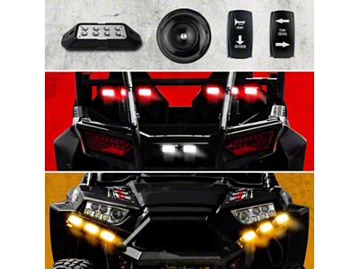 XK Glow ATV UTV Standard DOT Street Legal Conversion Signal/Horn - XK-DT-STA