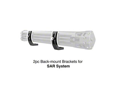 XK Glow Back Mount Brackets for SAR Search Light Bars - XK-SAR-BRC