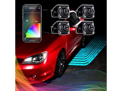 XK Glow Curb FX Bluetooth XKchrome App Waterproof LED Projector - XK-CFX-ADV-WING