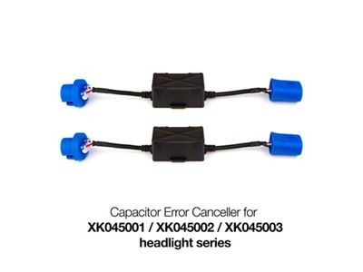 XK Glow Error Canceller Capacitor Lite Elite RBG Headlight Bulbs - EC-H4