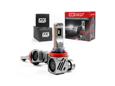 XK Glow H11 IGNITE Series Compact LED Bulb Kit - XK045005-H11