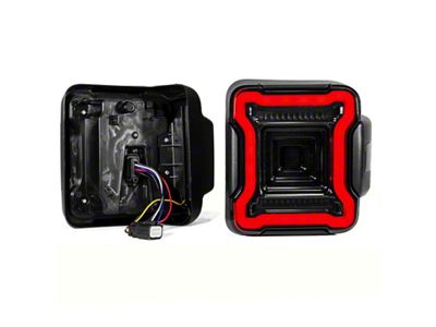 XK Glow Jeep JL LED Taillight w/ Smoked Lens - XK041027