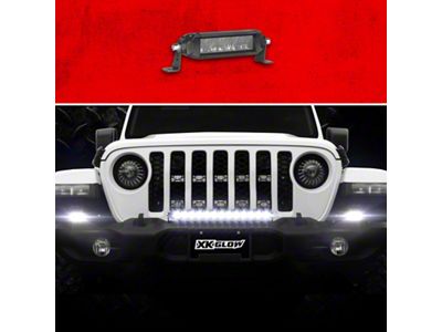 XK Glow Razor Light Bar Auxiliary High Beam Driving No - XK064006-D