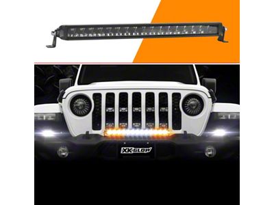 XK Glow Razor Light Bar Fog + Strobe + High - XK064020-DFS