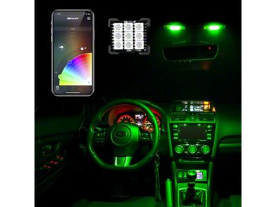 XK Glow RGB Festoon LED Panel Bluetooth App Controlled - XK-BULB-PANEL
