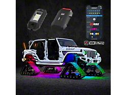 XK Glow App Controlled 8-Piece RGBW LED Rock Light Kits (Universal; Some Adaptation May Be Required)