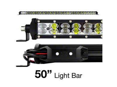 XK Glow RGBW Light Bar High Power Offroad Work/Hunting Light - XK-BAR-50