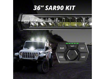 XK Glow SAR90 Light Bar Kit Emergency Search and Rescue - SAR90-2