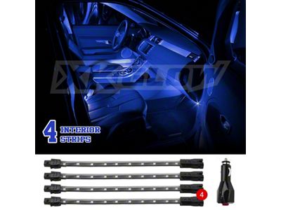 XK Glow Single Color XKGLOW UnderglowLED Accent Light Car/Truck Kit - XK041004-B