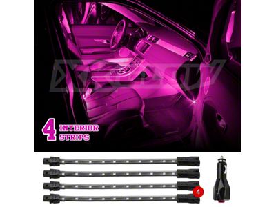 XK Glow Single Color UnderglowLED Accent Light Car/Truck Kit - XK041004-P