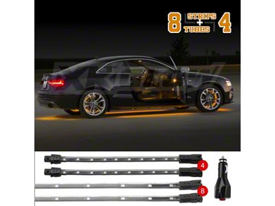 XK Glow Strip Single Color Underglow LED Accent Light Car/Truck - XK041005-A