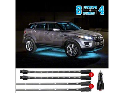 XK Glow Strip Single Color Underglow LED Accent Light Car/Truck - XK041005-AB