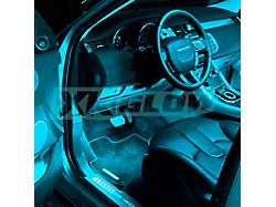 XK Glow 8-Inch Interior LED Accent Light Kit; Light Blue (Universal; Some Adaptation May Be Required)