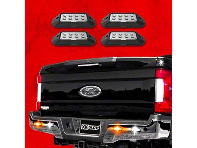 XK Glow Strobe Pod Lights w/ Traffic Modes Ultra LEDs - XK052001-4WA
