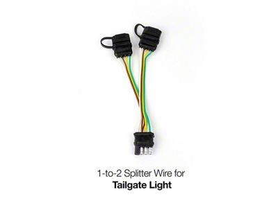 XK Glow Tailgate Light 1-to-2 Splitter Wire - XK041018-SPLIT