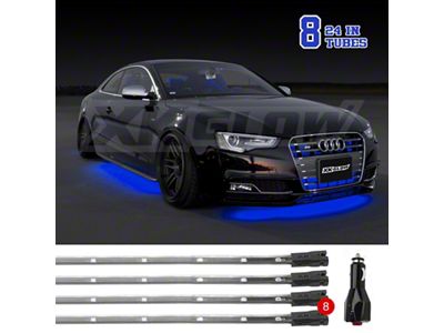 XK Glow Tube Single Color Underglow LED Accent Light Car/Truck - XK041002-B