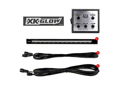 XK Glow Tube Strobe Lights w/ Traffic Modes Ultra Bright - XK052002-8W