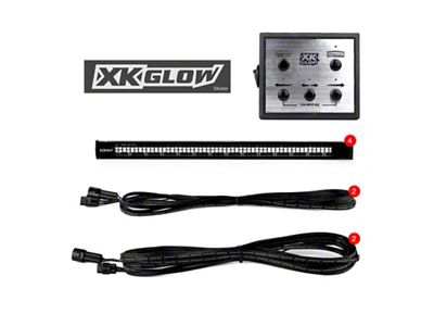 XK Glow Tube Strobe Lights w/ Traffic Modes Ultra LEDs - XK052002-4WA
