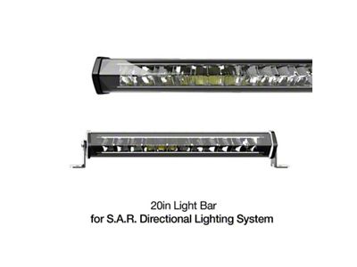 XK Glow White Housing SAR Light Bar - Emergency Search - SAR-1W
