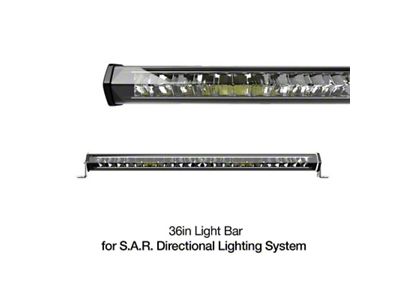 XK Glow White Housing SAR Light Bar - Emergency Search - XK-SAR-2W