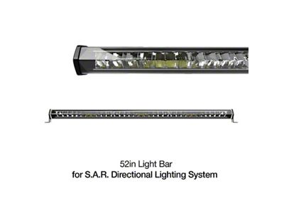 XK Glow White Housing SAR Light Bar - Emergency Search - SAR-3W