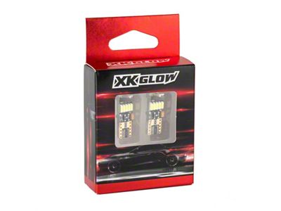 XK Glow White T10 194 Error Free Ultra Bright LED - T10-W