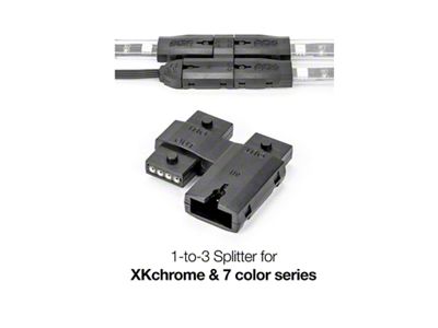 XK Glow 1 to 3 Splitter Add On - XK-4P-SPLIT