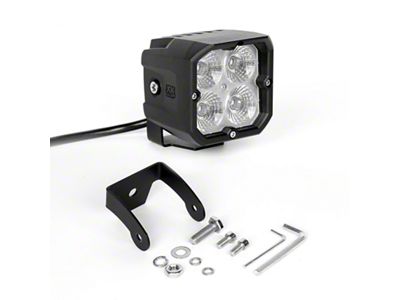 XK Glow 20w LED Cube Light w/ RGB Accent - XK065001-FL