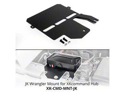 XK Glow XKcommand Hub Mounting Bracket for Wrangler JK - CMD-MNT-JK