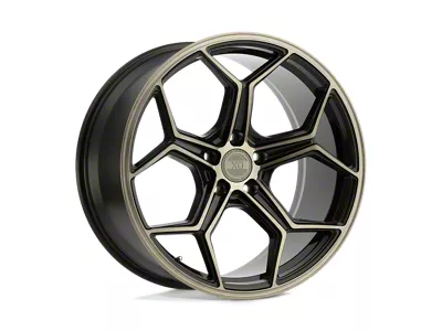 XO Luxury Helsinki Dark Bronze with Brushed Bronze Face Wheel; 19x8.5; 35mm Offset