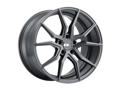 XO Luxury Verona Matte Gunmetal Wheel; 22x10.5; 35mm Offset