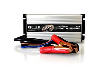 XS Power High Frequency AGM IntelliCharger; 15 Amp; 14-Volt